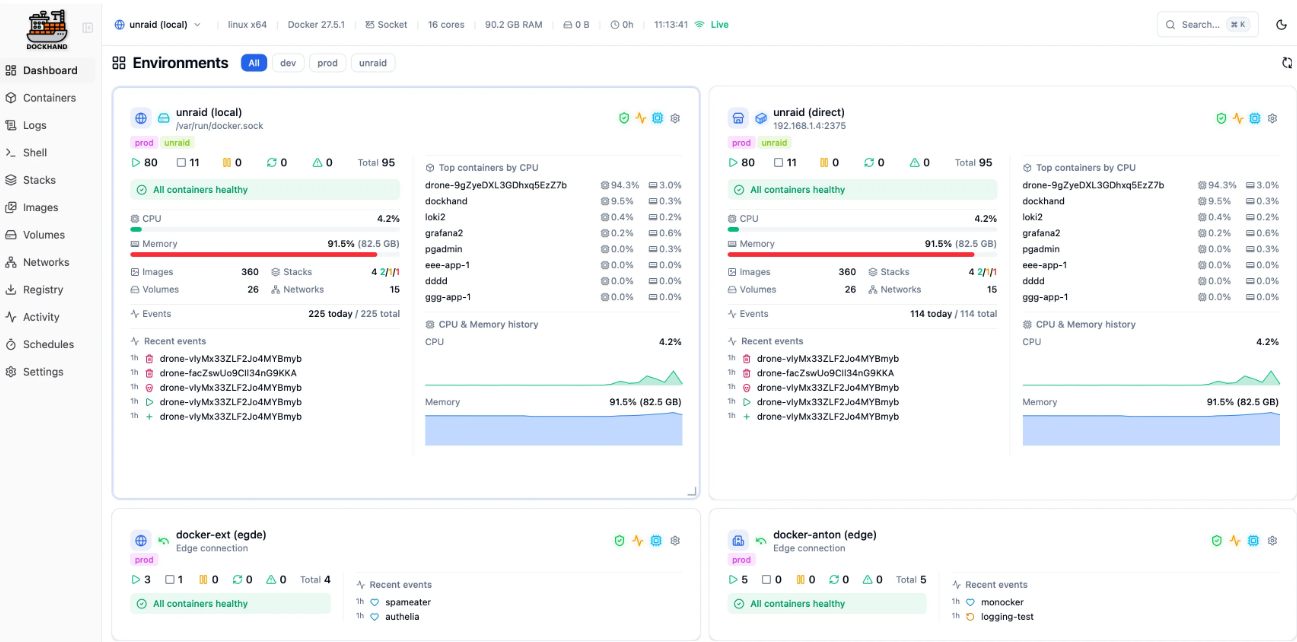 Container automatic update management